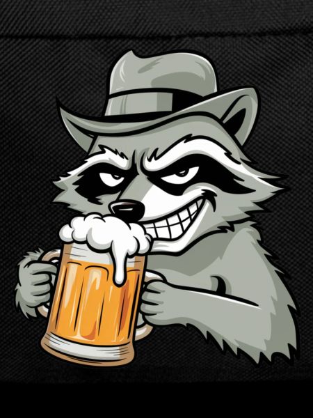 Raccoon and Beer Gift