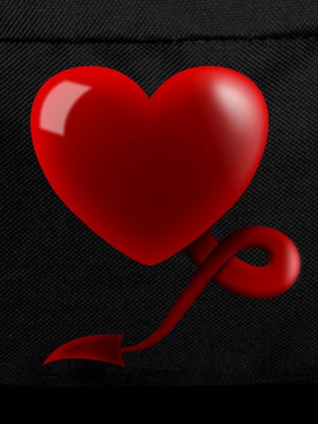 Heart with Devil's Tail