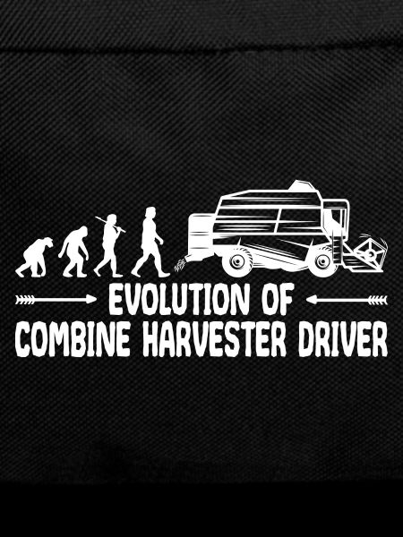 Combine Grain Farmer Evolution Funny