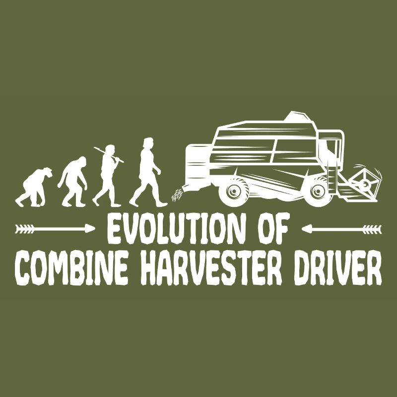Combinez Grain Farmer Evolution Funny