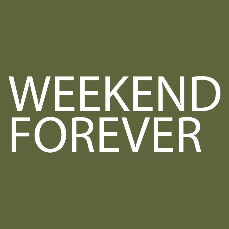 Sort blanc WEEKEND FOREVER