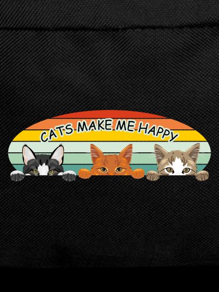 Cats make me happy