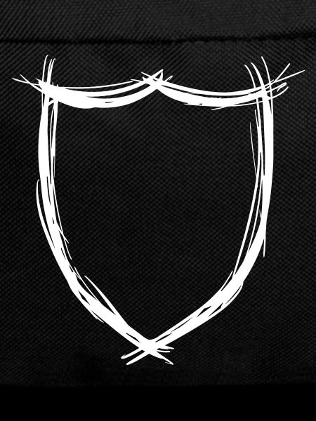 Schild, Symbol Hand gezeichnet