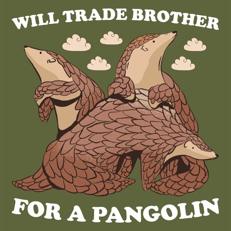 Échangera son frère contre un pangolin