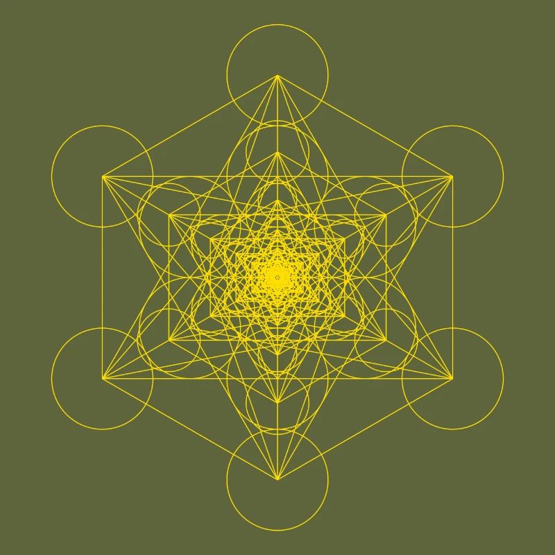 Phi Metatron's Cube