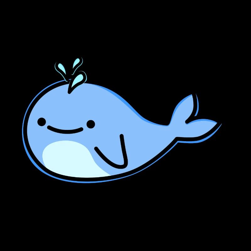 Cute whale