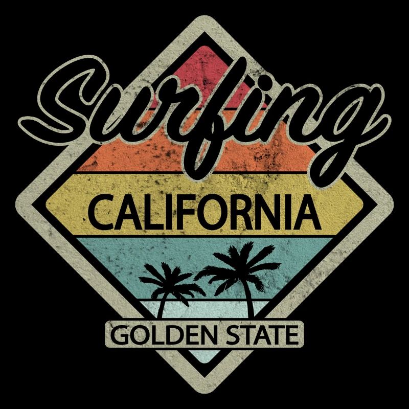 Surfing California surfing