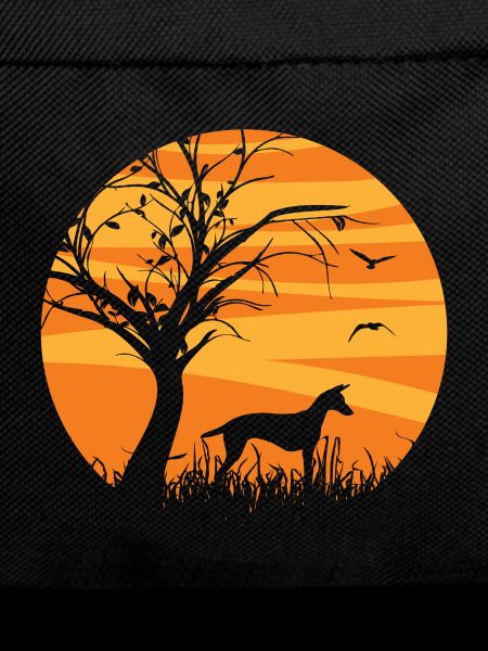 Podenco Canario sunrise
