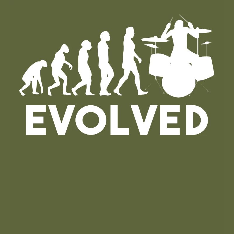 Drummer Schlagzeug Evolution