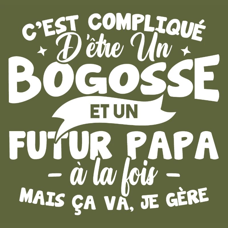 Bogosse et futur papa