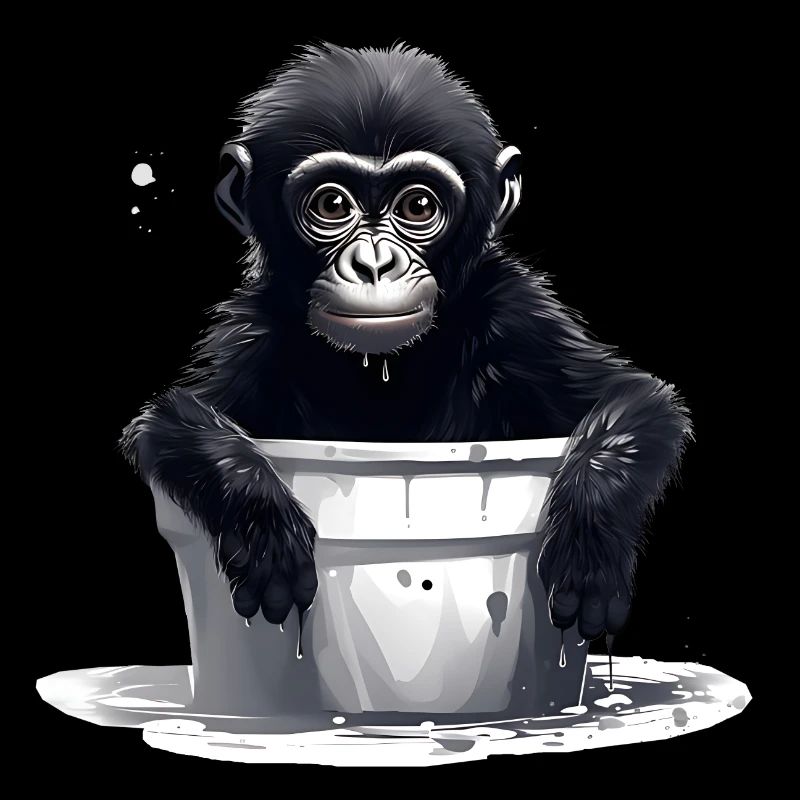 A monkey defies climate change