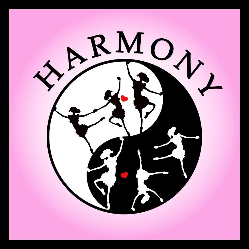 Harmonie de ballet en Ying Yang