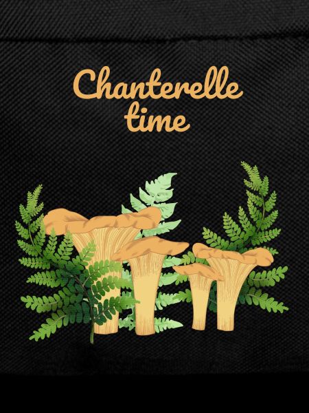 Chanterelles in a forest