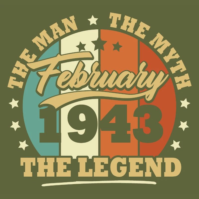 Februar 1943, 80 Jahre Geburtstagsmann Frau