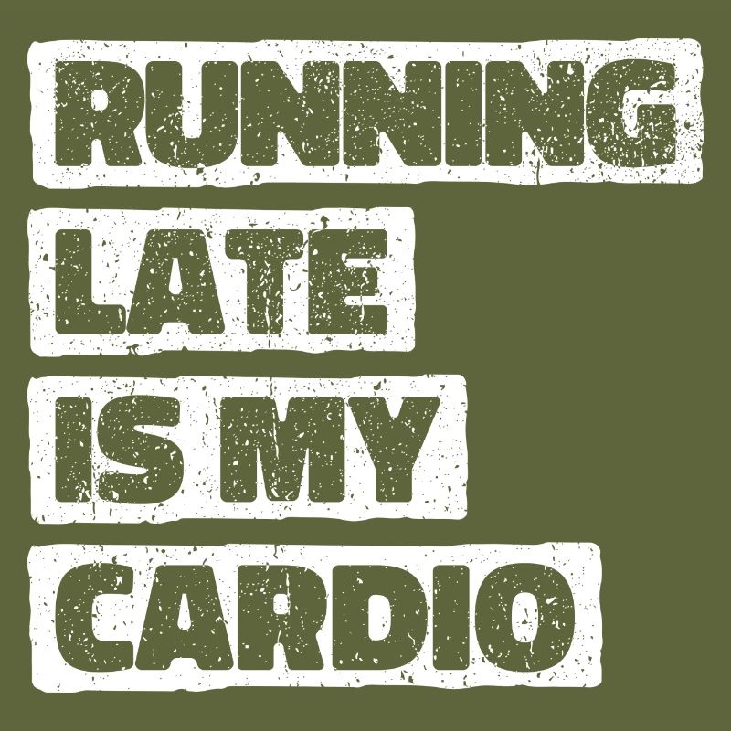 Courir en retard, c’est mon cardio