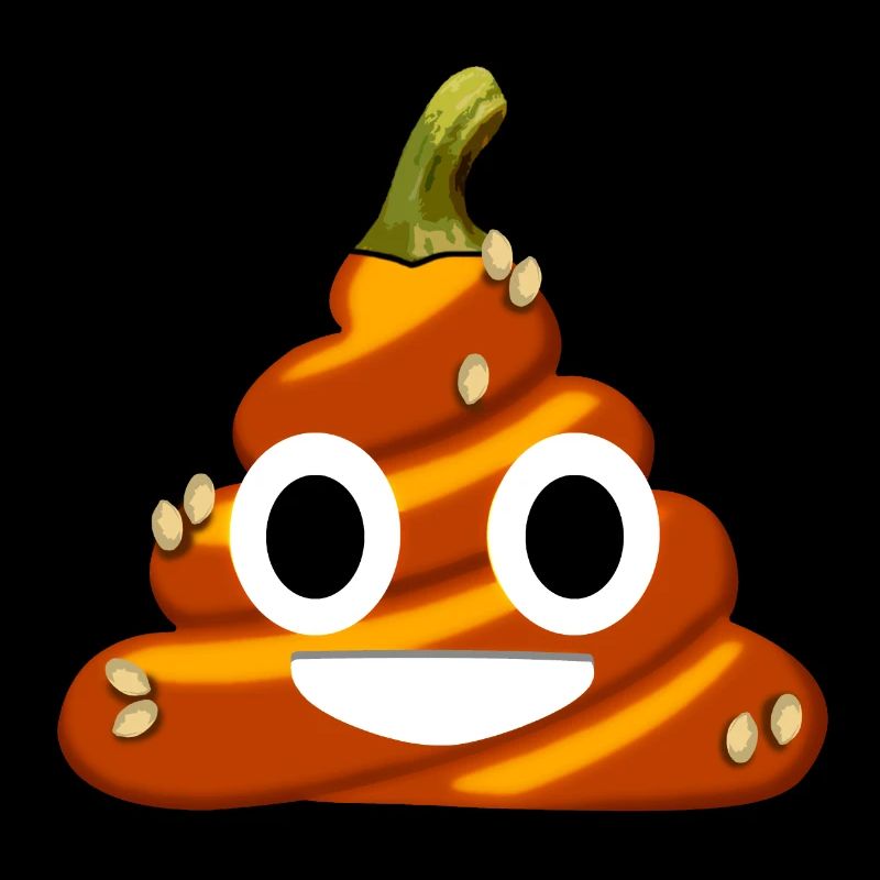 Poo pumpkin halloween poop