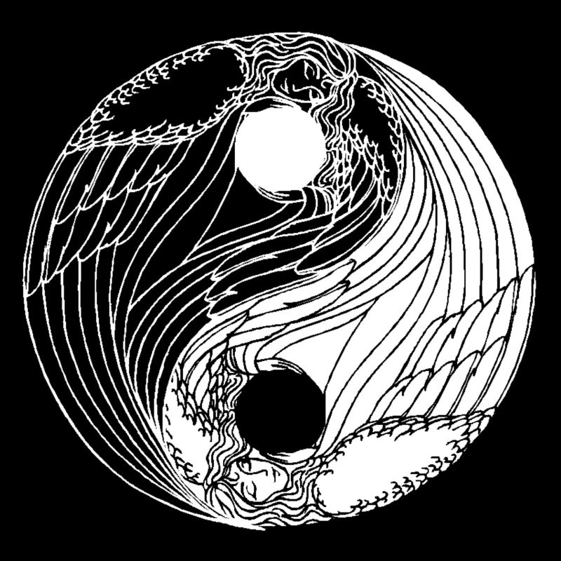 Zwei Engel Im Gleichgewicht