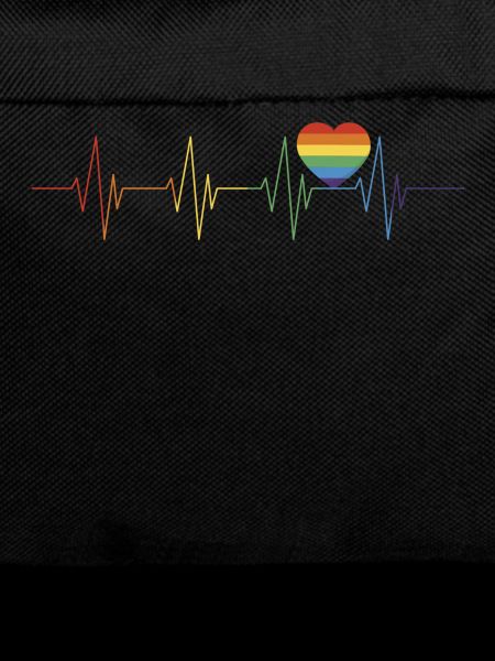 Gay Pride Rainbow Heart