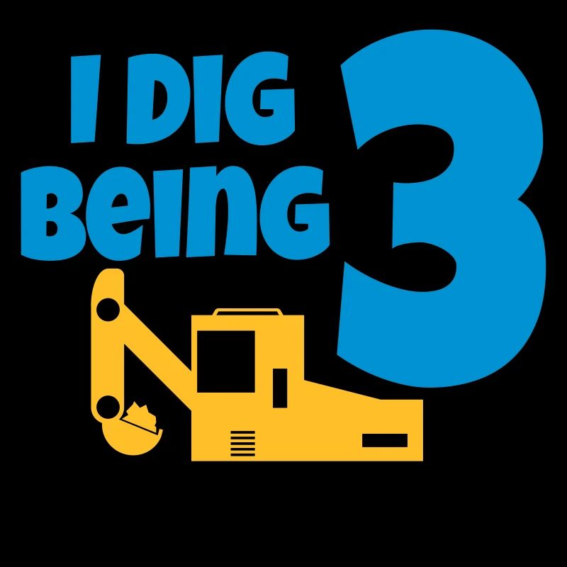 Bagger Geburtstag 3 Jahre