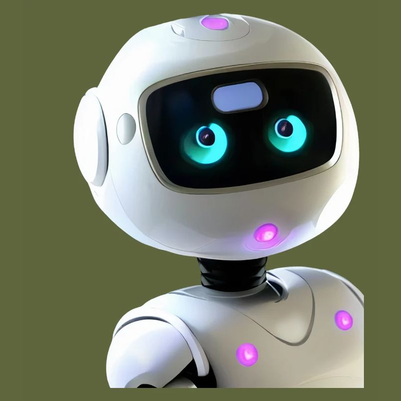 Futuristic Humanoid Robot