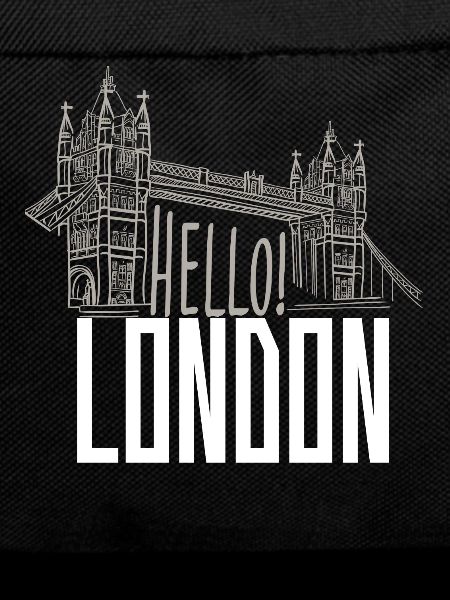 Hello London: Tower Bridge Silhouette