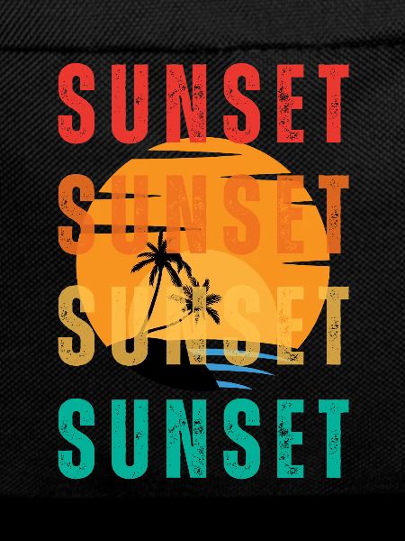 Sunset Palm Gradient