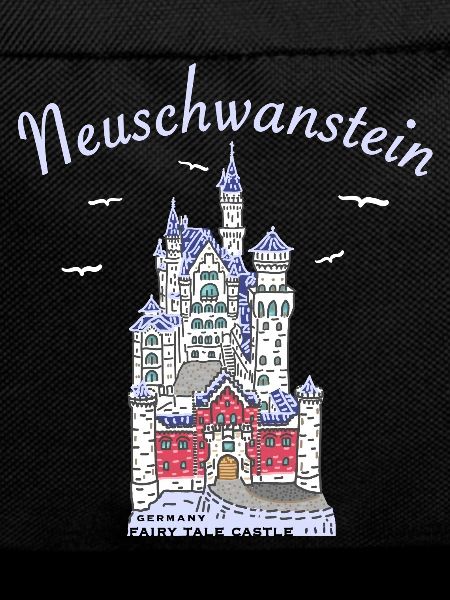 Neuschwanstein Castle, Bavaria in Germany