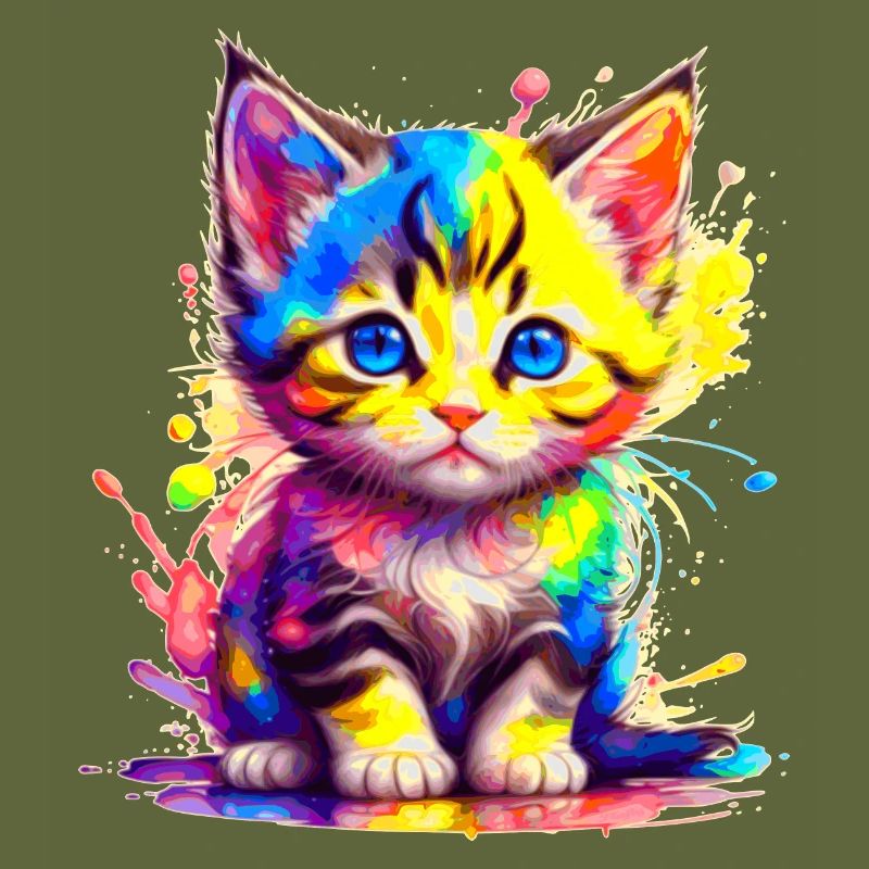 Rainbow Kitty