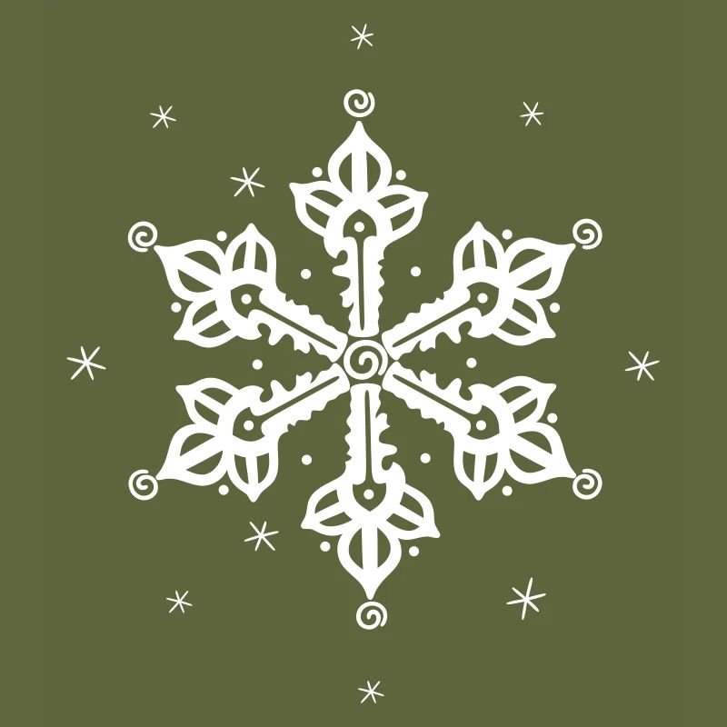 Snowflake Winter Ice Snow