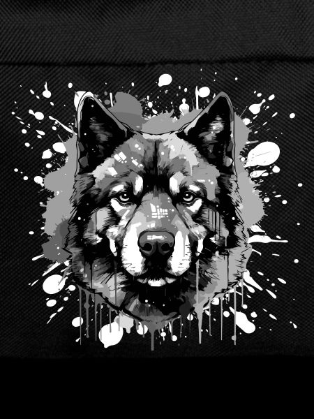 Akita Dog Head