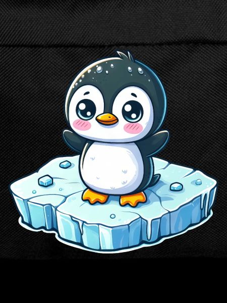 Penguin, Melting Ice, South Pole