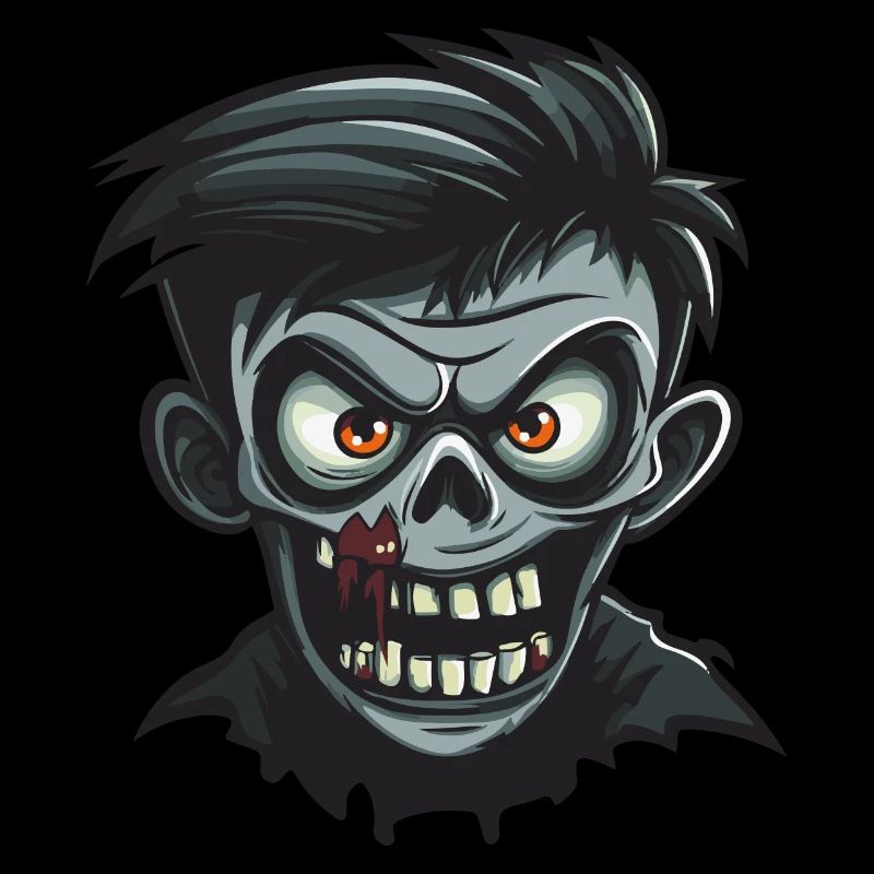 Zombie Halloween Comic