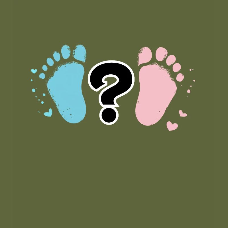 Empreintes Bébé Pastel et Question