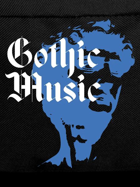 Abstract Gothic Music Portrait