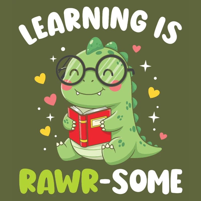 Dinosaur Kindergarten Elementary Kids