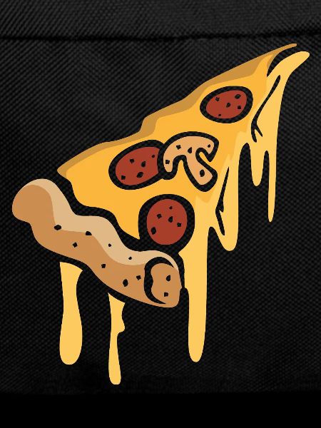 Soggy Pizza Cartoon Slice