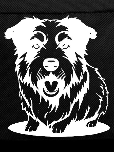 Dog White T-shirt Gift