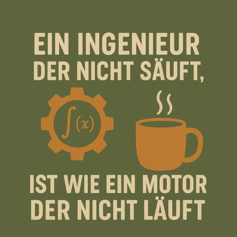 Ingénieur Humour Coffee Engine