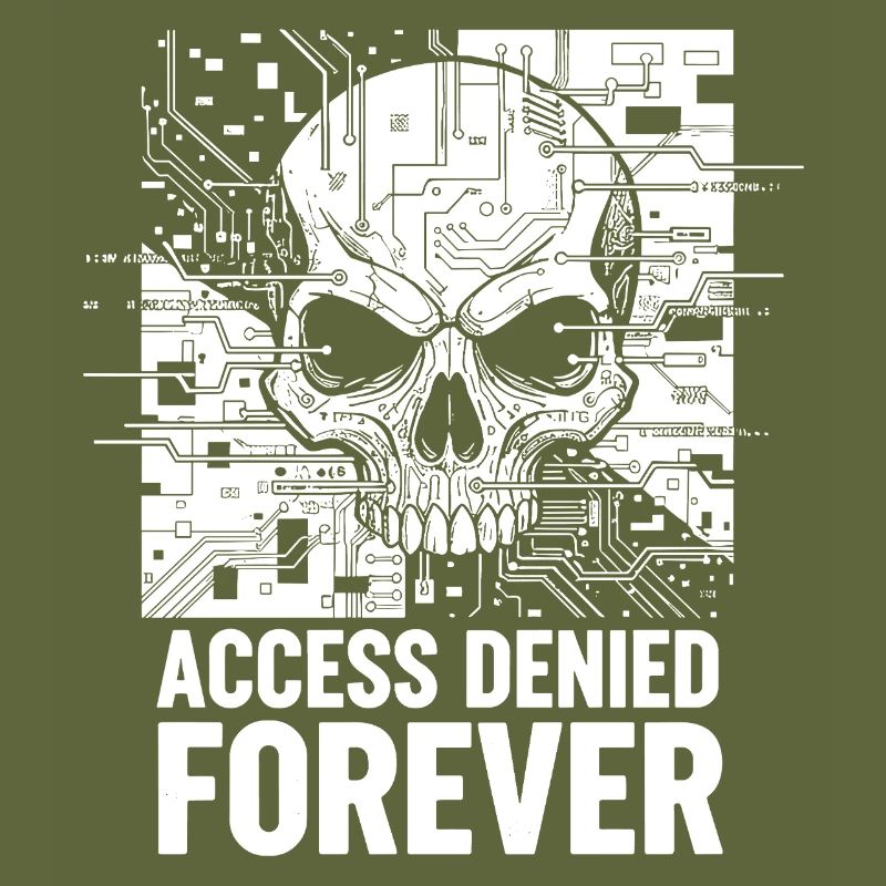 Skull Access Denied Forever