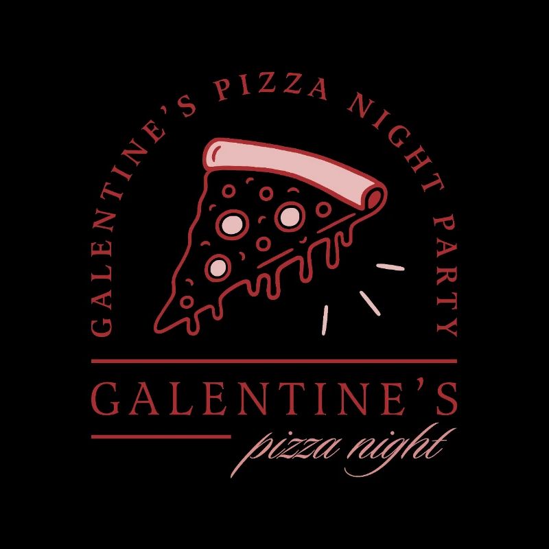 Soirée pizza Galentines, soirée de filles de la Saint-Valentin