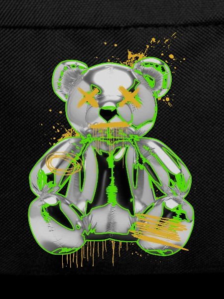 Graffiti Teddy Bear Rebellion Urban Art