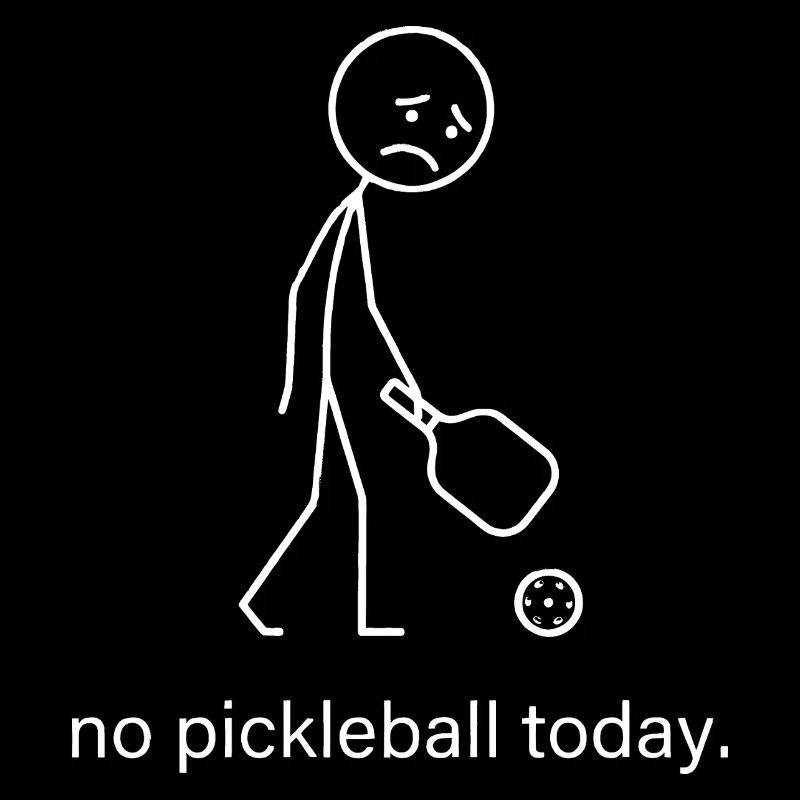 No Pickleball Today