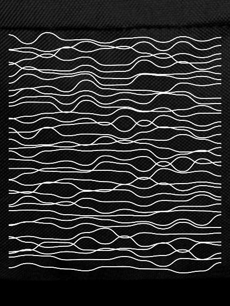 Wavy Line Echoes Pattern