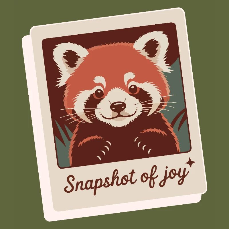 Red Panda Snapshot Joy