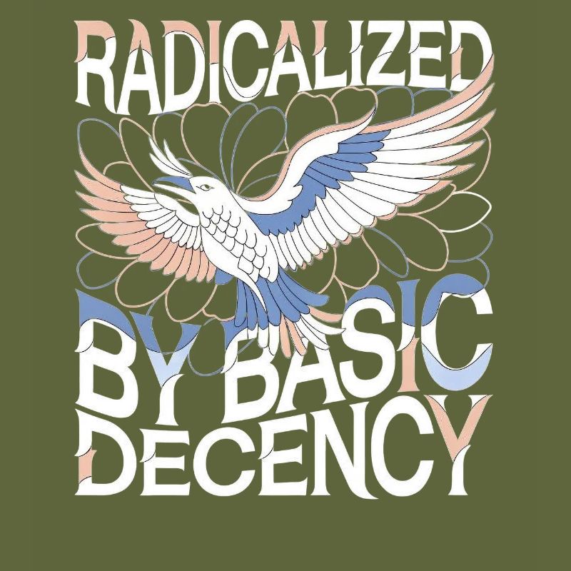 Radicalized by Basic Decency Statement Kunst