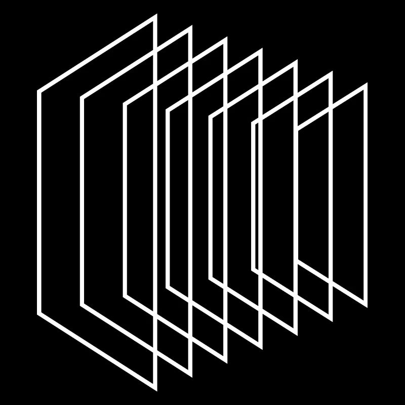 Lignes de grille en perspective