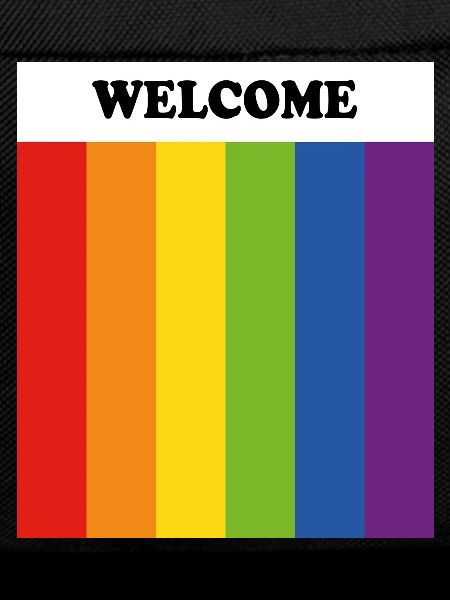 LGBT welcome - safe space - gay ally