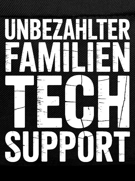 Unbezahlter Familien Tech Support