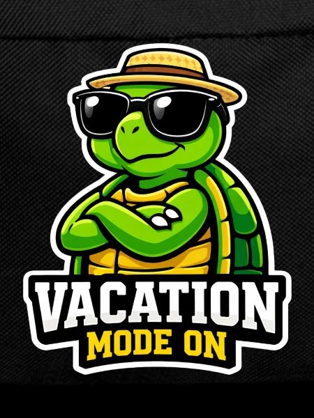 Cool Turtle Vacation Summer Saying Vacation