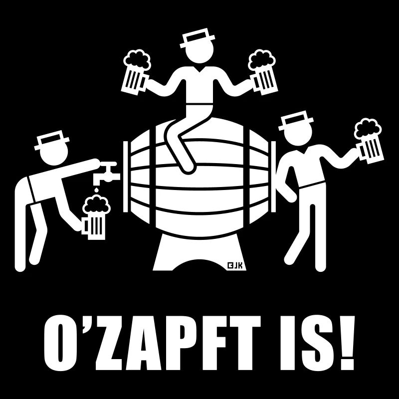 O’Zapft Is! (Bier / Bierfass / Team)